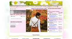 Desktop Screenshot of cmstylefashion.com